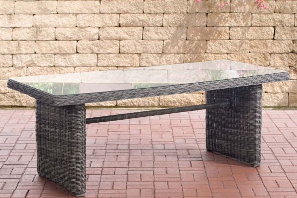 Tisch Fontana XL grau-meliert
